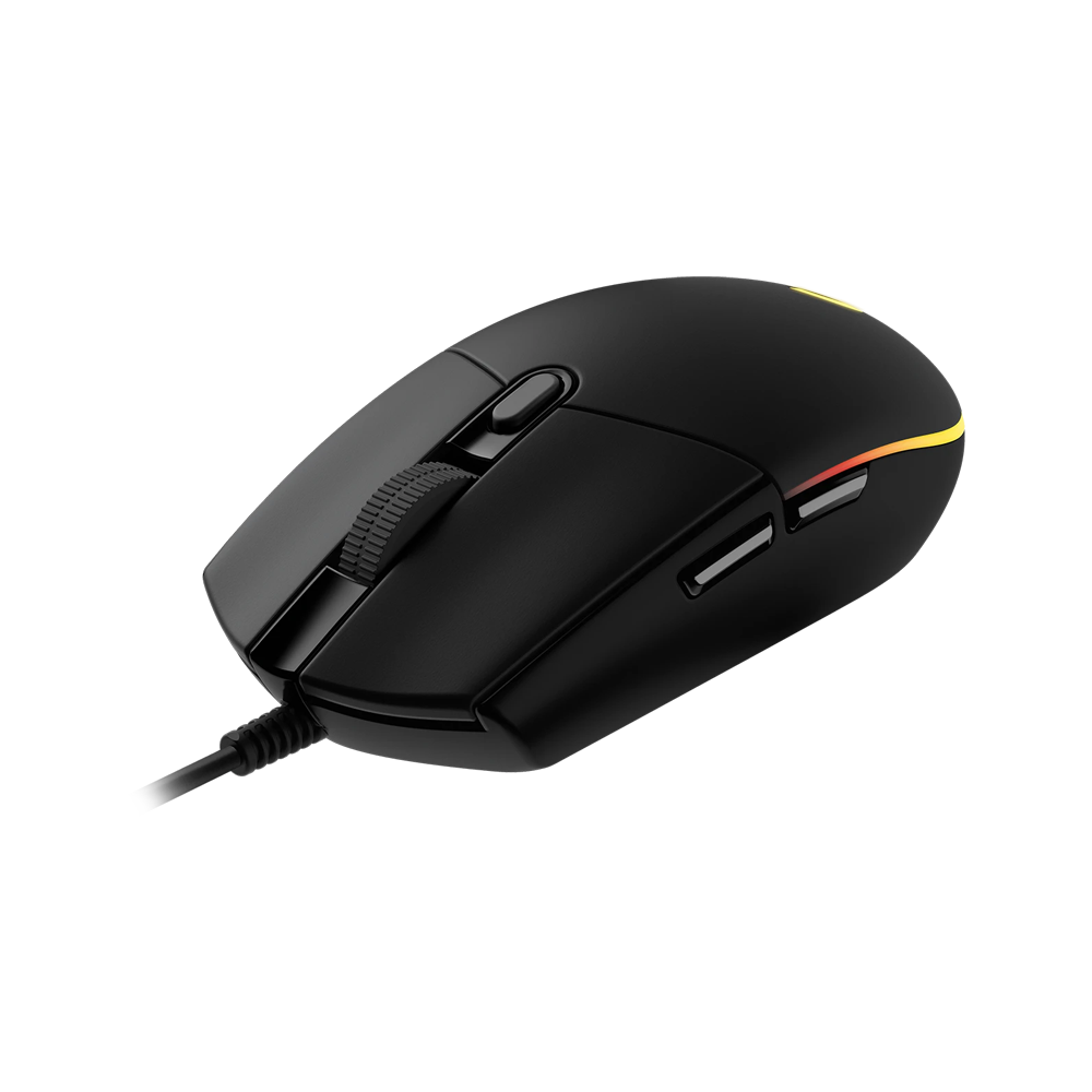 LOGITECH G203 LIGHTSYNC RGB Wired Gaming Mouse - Black