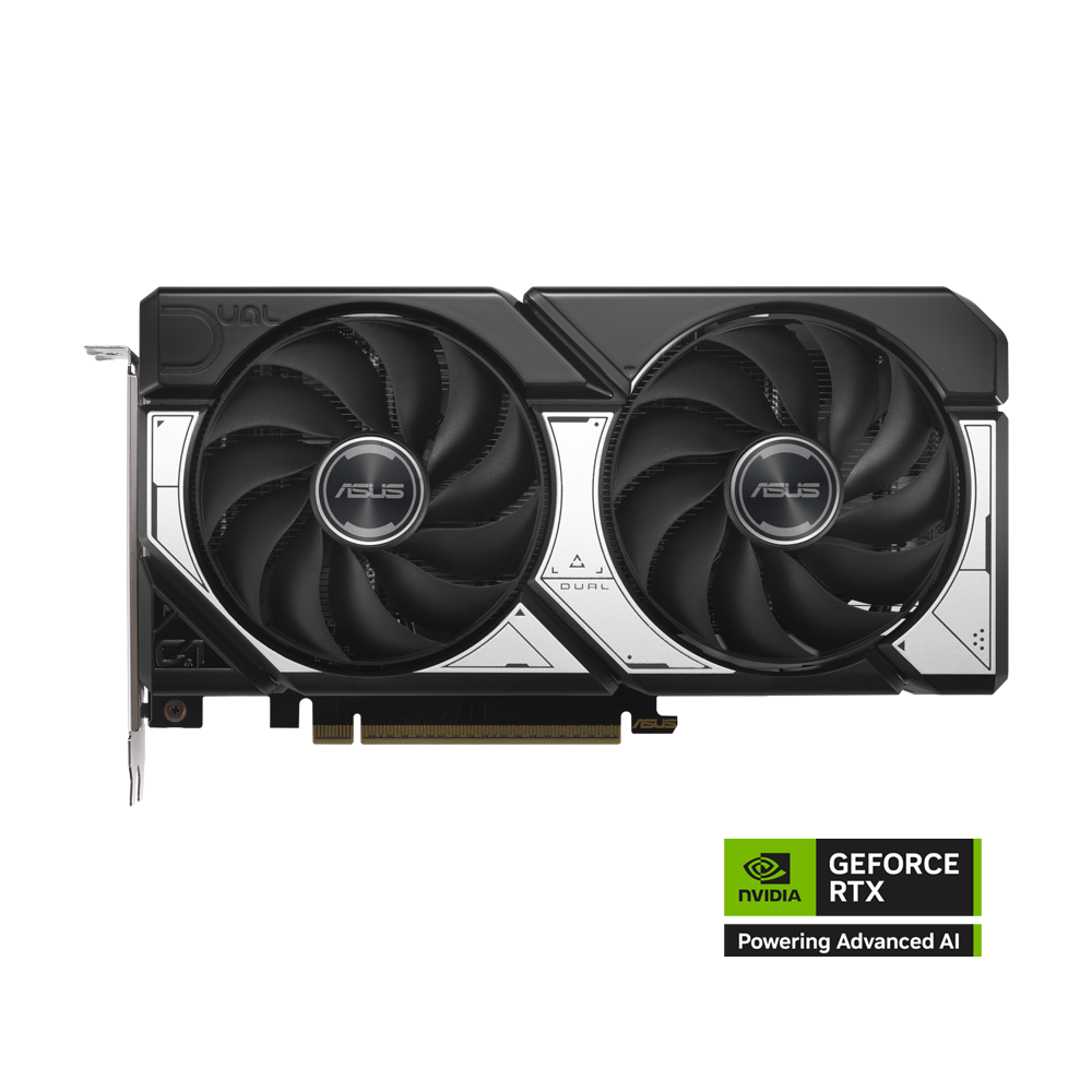 ASUS Dual Nvidia GeForce RTX 5060 Ti 16GB OC Graphics Card - Black