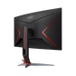 AOC C24G2 24 Inch 165Hz FHD Curved Gaming Monitor - Black