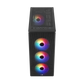 AEROCOOL DESIGNER V2 RGB Fan x 4 Mid Tower Case - Black