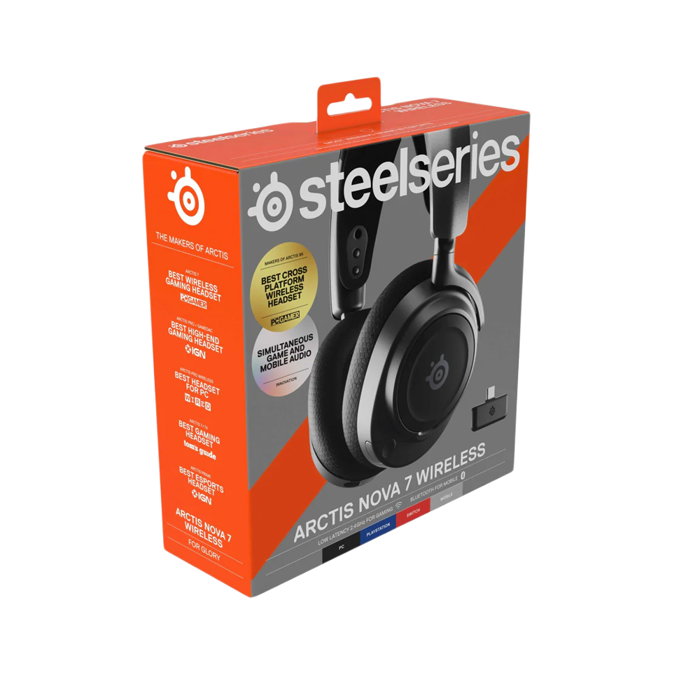 STEELSERIES ARCTIS NOVA 7 Wireless Gaming Headset - Black