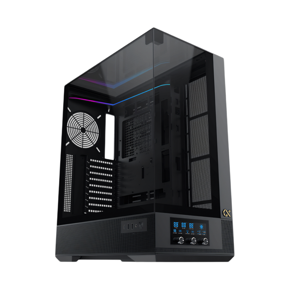XIGMATEK VISION PRO ARGB LED ATX Case - Black