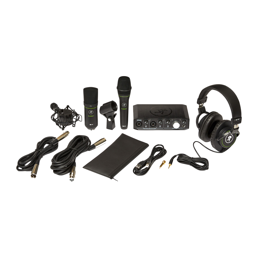 Mackie Performer 6-Channel Mixer With Microphones and Headphone