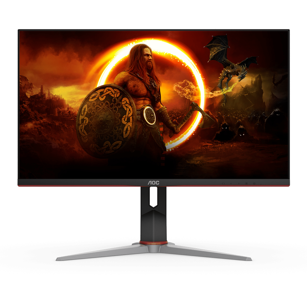 AOC U28G2X 28 Inch 144Hz 4K UHD HDMI 2.1 1ms IPS Gaming Monitor - Black