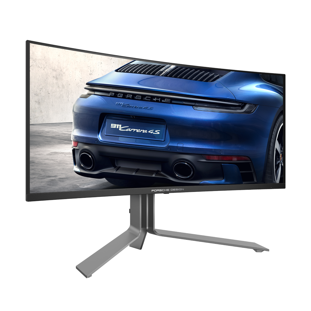 AOC PD34 Porsche Design 34 Inch 240Hz WQHD HDMI 2.1 0.03ms QD OLED Curved Gaming Monitor - Black