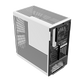 HYTE Y40 Panoramic Tempered Glass With Two 120mm fans, PCI-E 4.0 Vertical Mount included ATX Mid Tower Case - Black/White