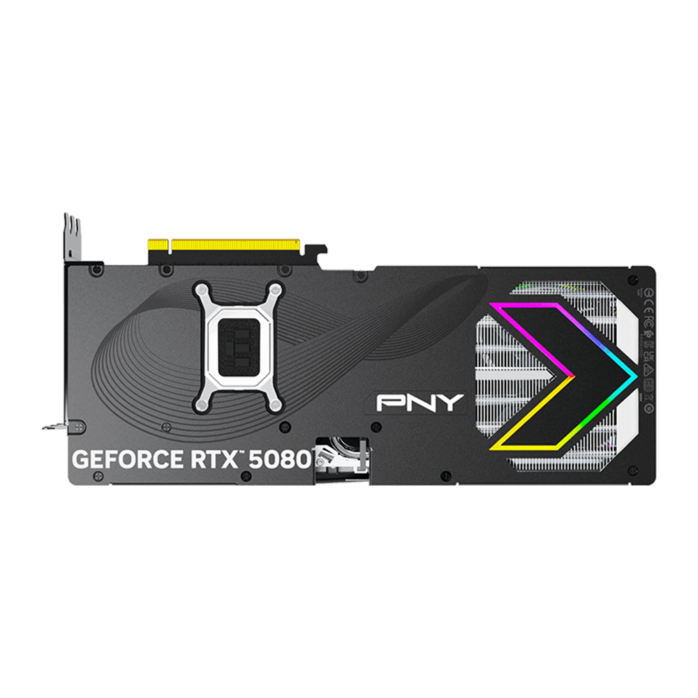 PNY GeForce RTX 5080 OC 16GB ARGB EPIC-X RGB Graphic Card - Black
