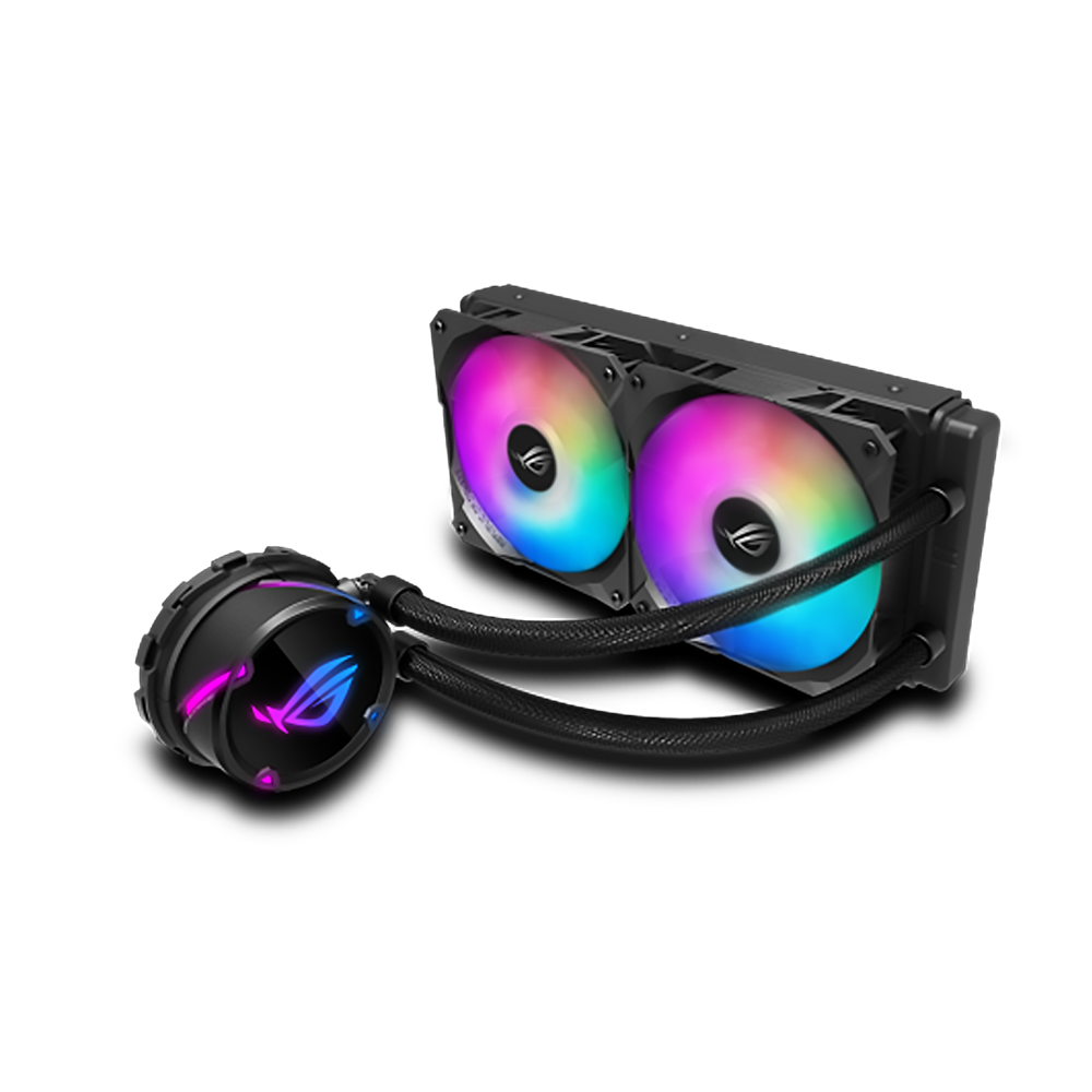 ASUS ROG STRIX LC240 RGB CPU Liquid Cooler - Black