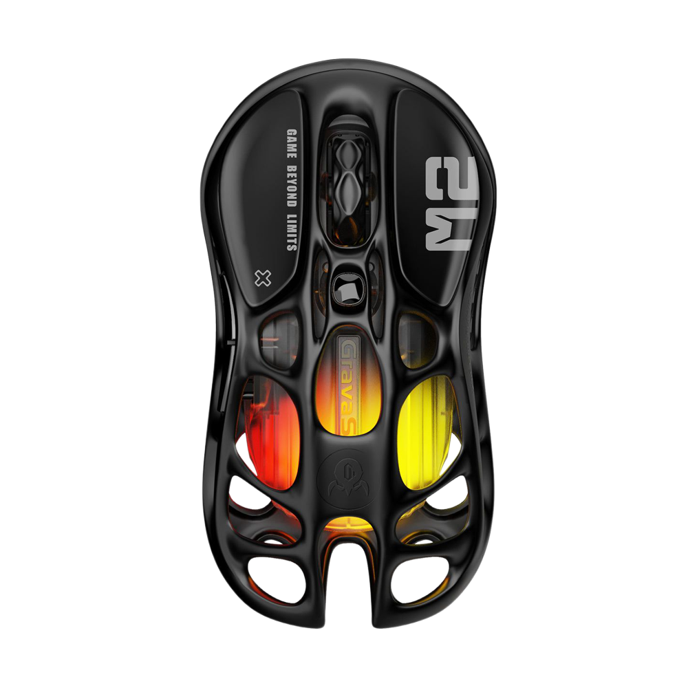GravaStar Mercury M2 Wireless Gaming Mouse - Stealth Black