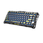 GravaStar Mercury K1 Lite 75% Wireless Mechanical Gaming Keyboard - Transparent Black
