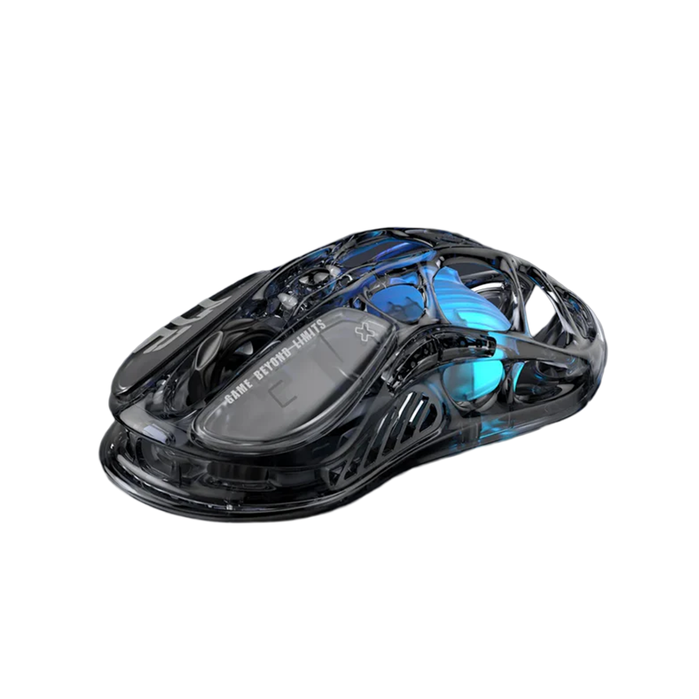 GravaStar Mercury M2 Wireless Gaming Mouse - Transparent Black