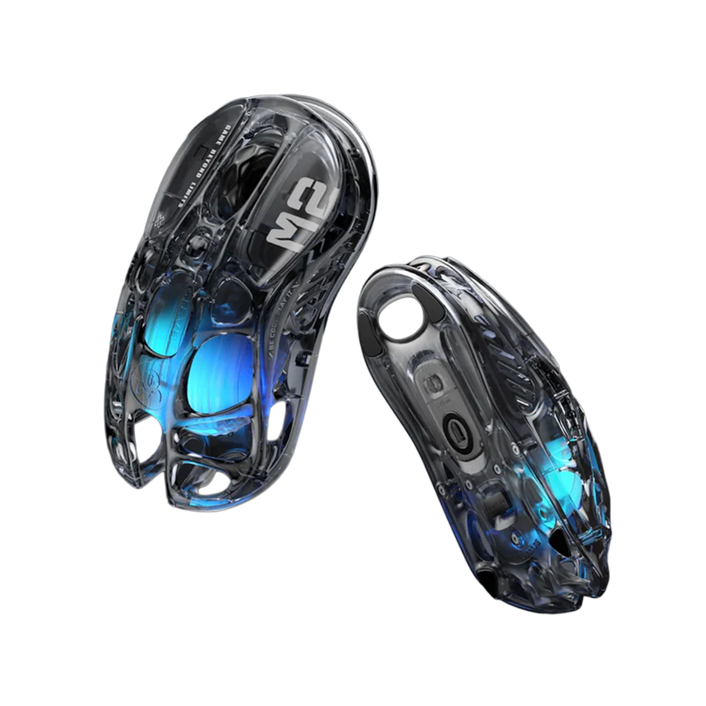 GravaStar Mercury M2 Wireless Gaming Mouse - Transparent Black