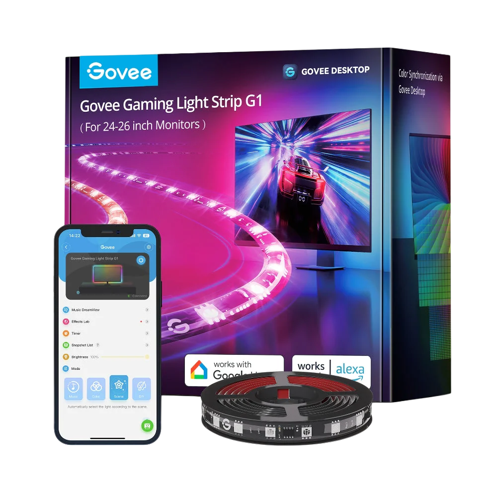 Govee PC monitor back Light 27-34 inch (sync by PC Software) support Matter - H6609