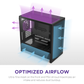 NZXT H3 Flow (2025) micro-ATX Mid Tower Case - All Black