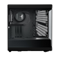 HYTE Y40 Panoramic Tempered Glass With Two 120mm fans, PCI-E 4.0 Vertical Mount included ATX Mid Tower Case - Black