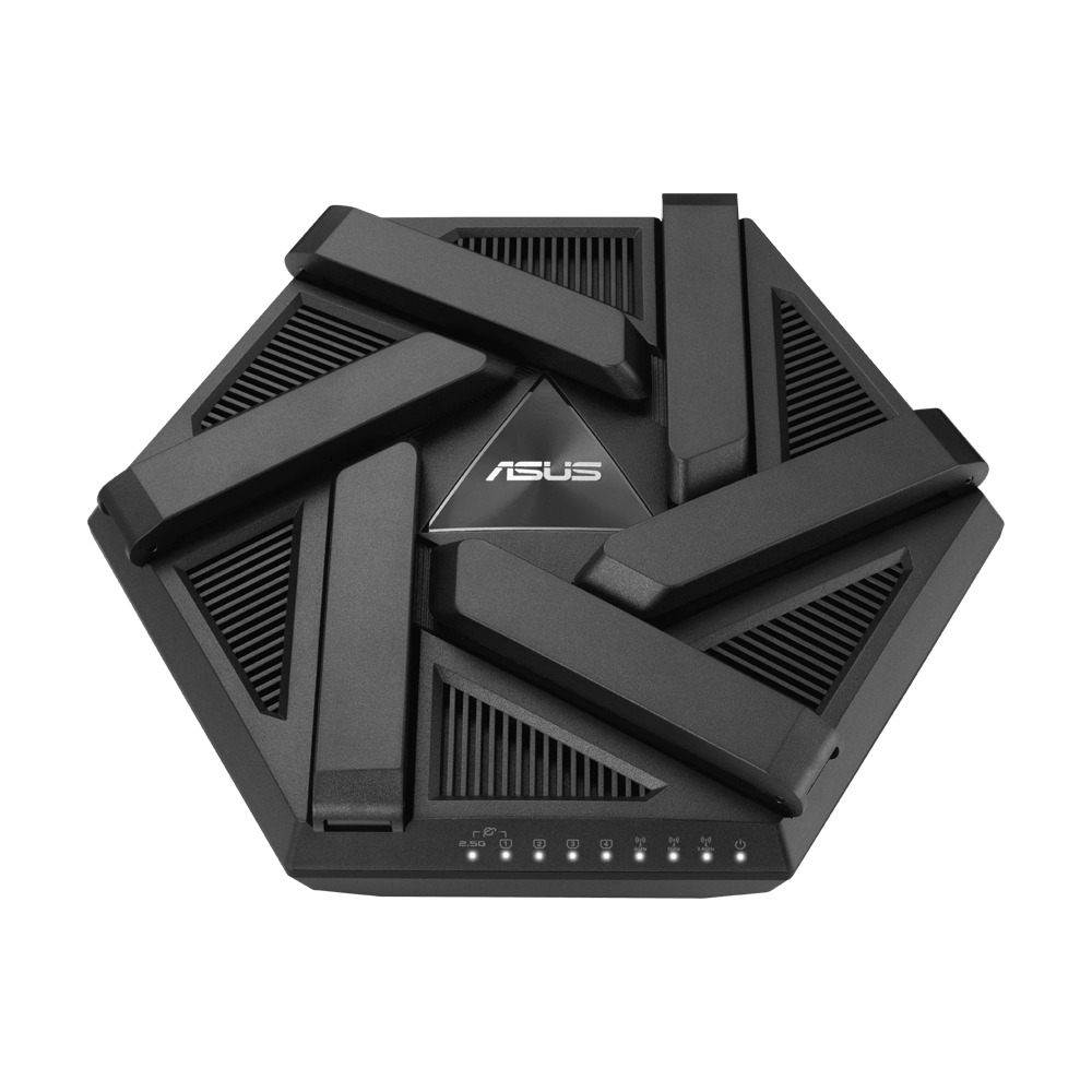 ASUS RT-AXE7800 Tri-Band WiFi 6E Router - Black