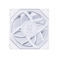 LIAN LI Uni Fan TL LCD Reverse Blade 120mm ARGB Cooling Fan Witrh 1.6 Lcd Screen - White