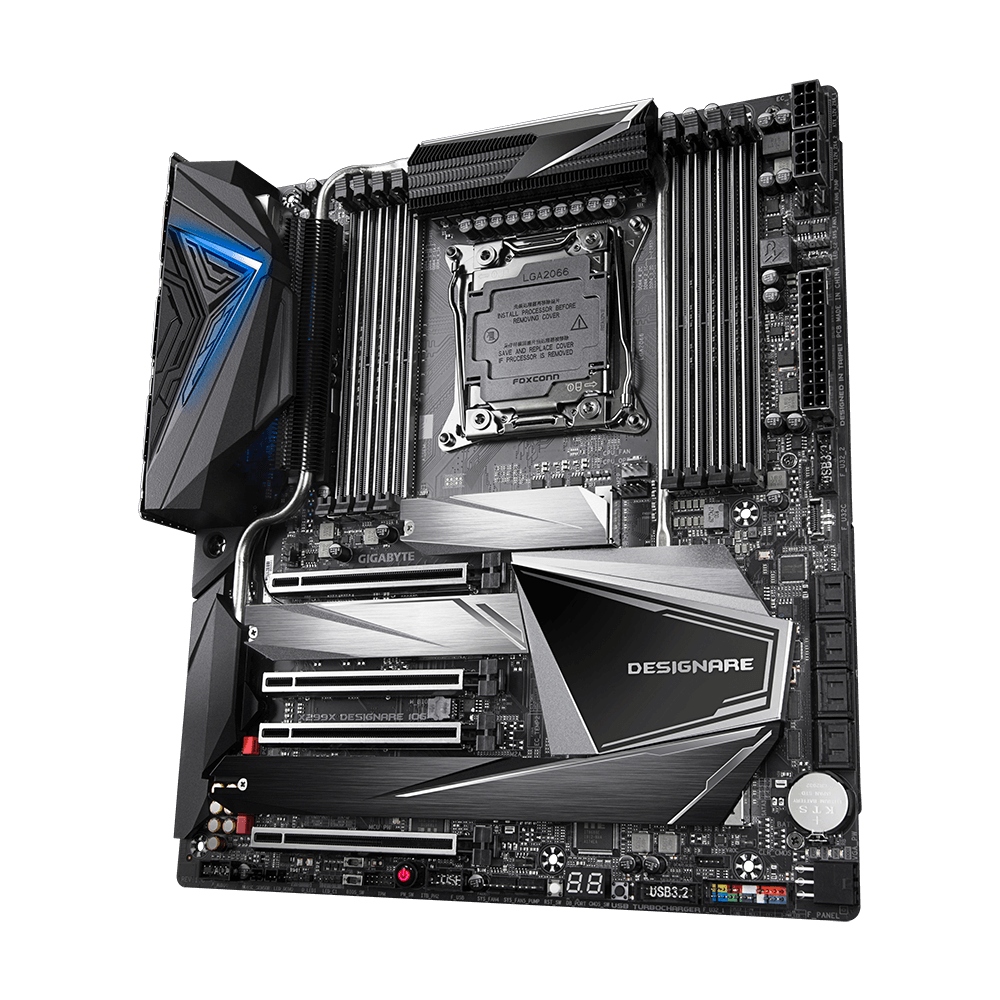 GIGABYTE X299X DESIGNARE 10G E-ATX Motherboard - Black