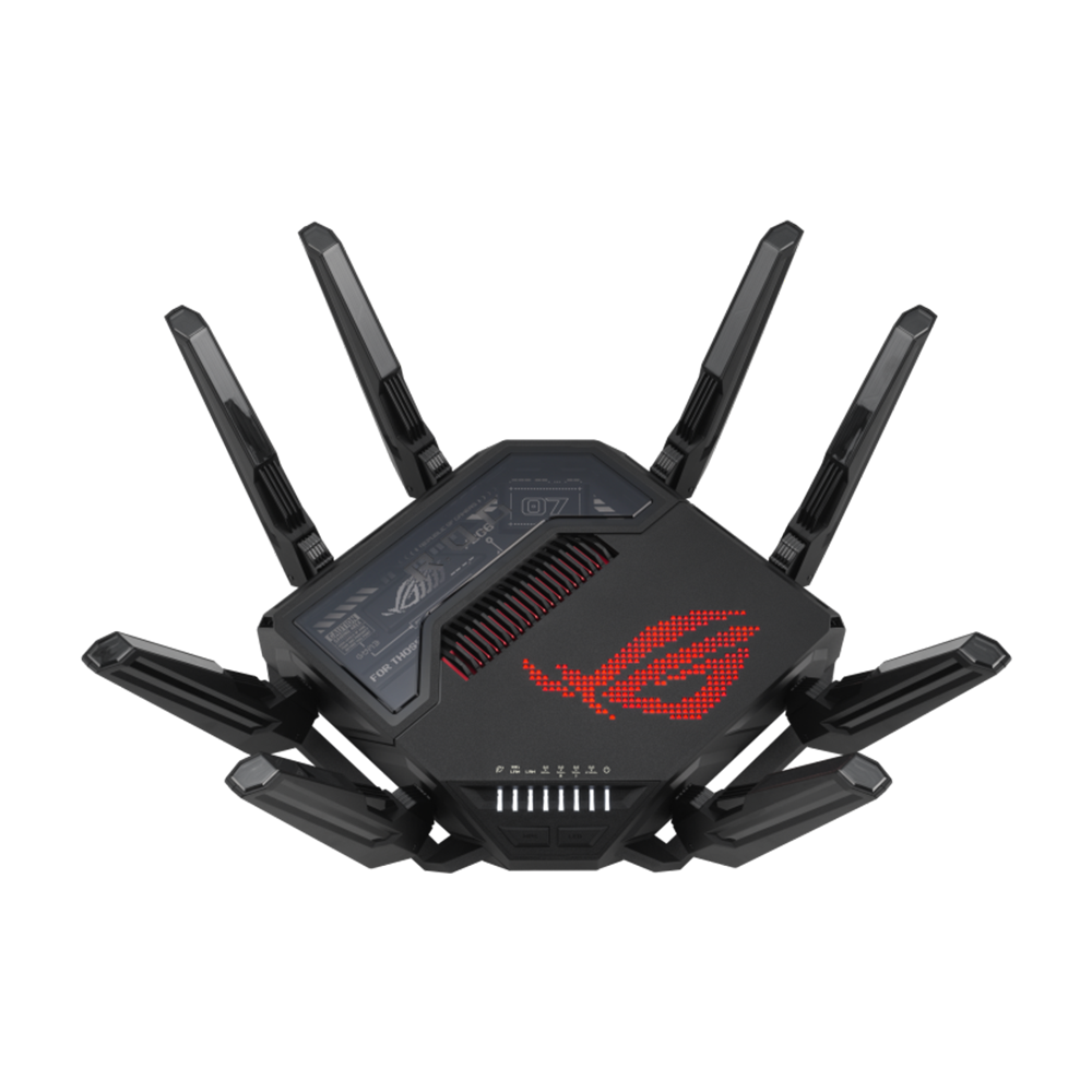ASUS ROG Rapture GT-BE98 Quad-band WiFi 7 (802.11be) Gaming Router - Black