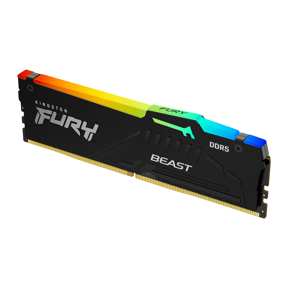 KINGSTON FURY DDR5 - 16GB Kit (2x8GB) 5200MT/s EXP Memory - Black