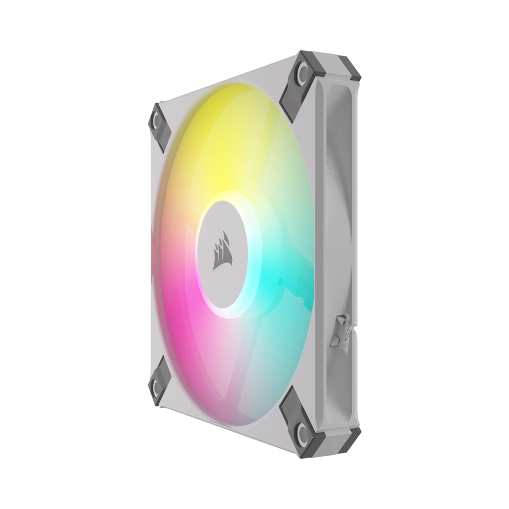 CORSAIR iCUE AF120 RGB SLIM 120mm PWM Single Pack - White