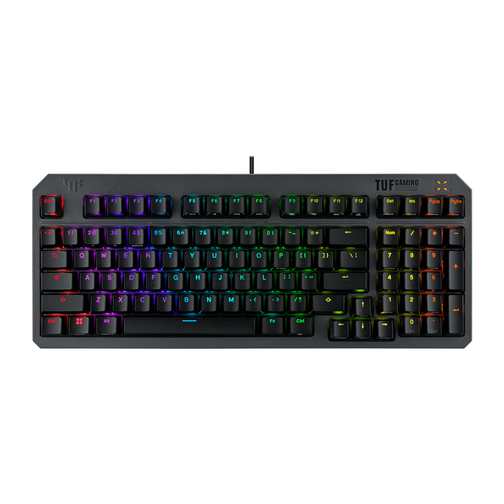 ASUS RA07 TUF K3 GEN II RGB Wired Gaming keyboard Arabic - Black