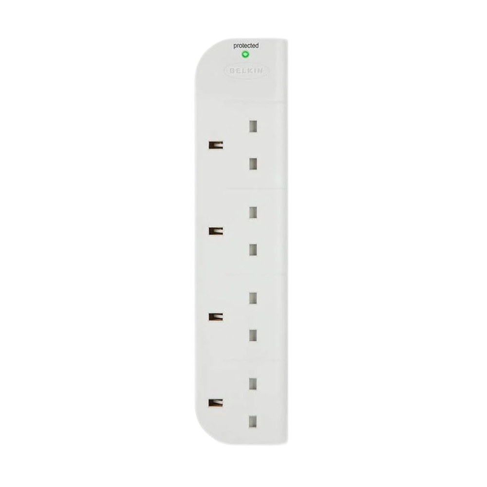 Belkin Cable Surge Protector 4 Outlet 1 Meter