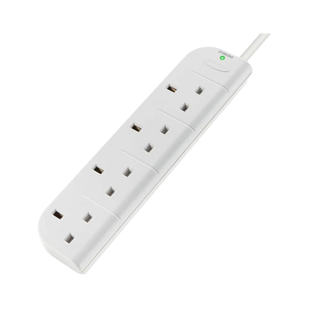 Belkin Cable Surge Protector 4 Outlet 1 Meter
