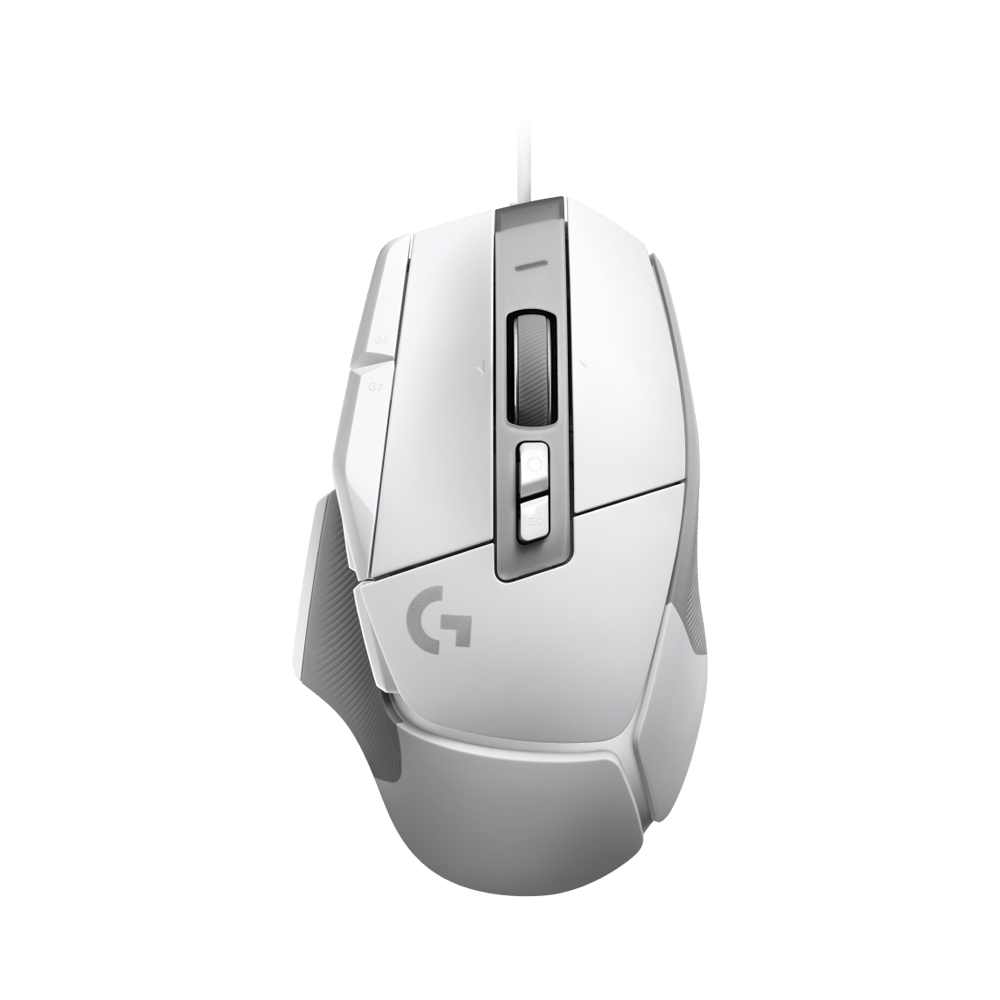 LOGITECH G502 X Corded Wired Gaming Mouse - White