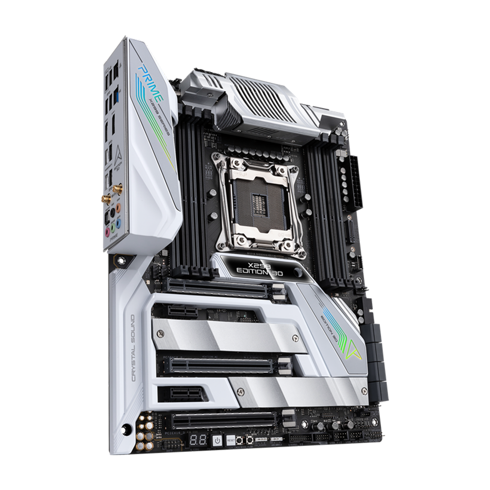 ASUS PRIME X299 Edition 30 DDR4 Motherboard - White