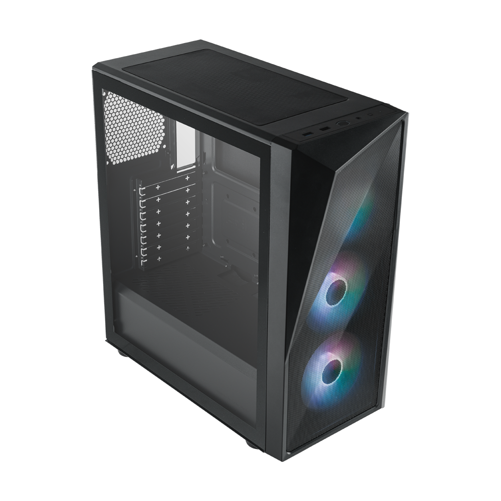 COOLER MASTER CMP 520 ARGB Mid Tower Case - Black