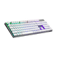 Cooler Master SK653 RGB Wireless Low Profile Mechanical Red Switch Keyboard - Silver White