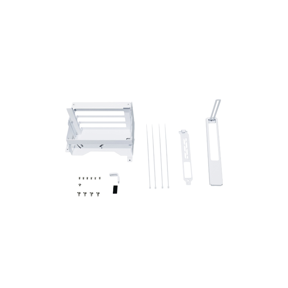 LIAN LI O11D EVO XL Upright GPU Bracket - White