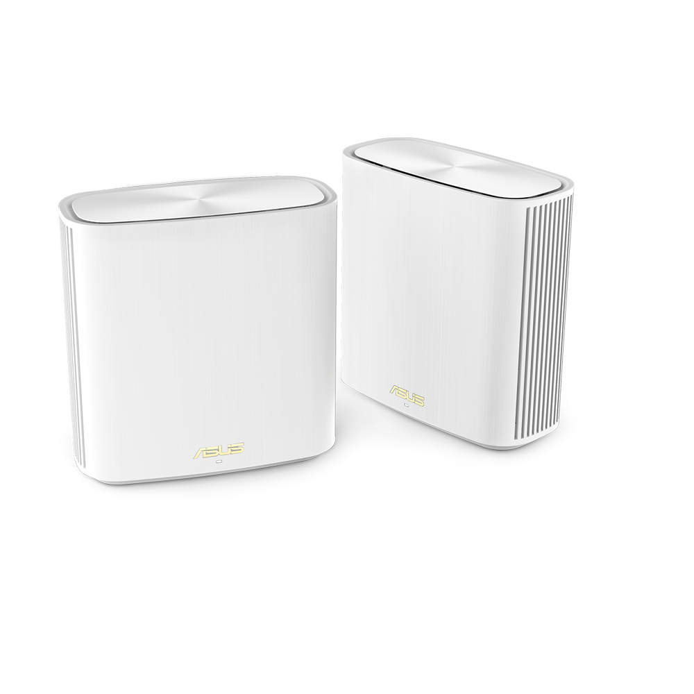 ASUS ZenWiFi XD6 - AX5400 Whole-Home Dual-Band Mesh WiFi 6 System 2 Pack - White