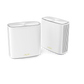 ASUS ZenWiFi XD6 - AX5400 Whole-Home Dual-Band Mesh WiFi 6 System 2 Pack - White