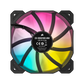 CORSAIR iCUE SP140 RGB ELITE Performance 140mm PWM Single Fan - Black