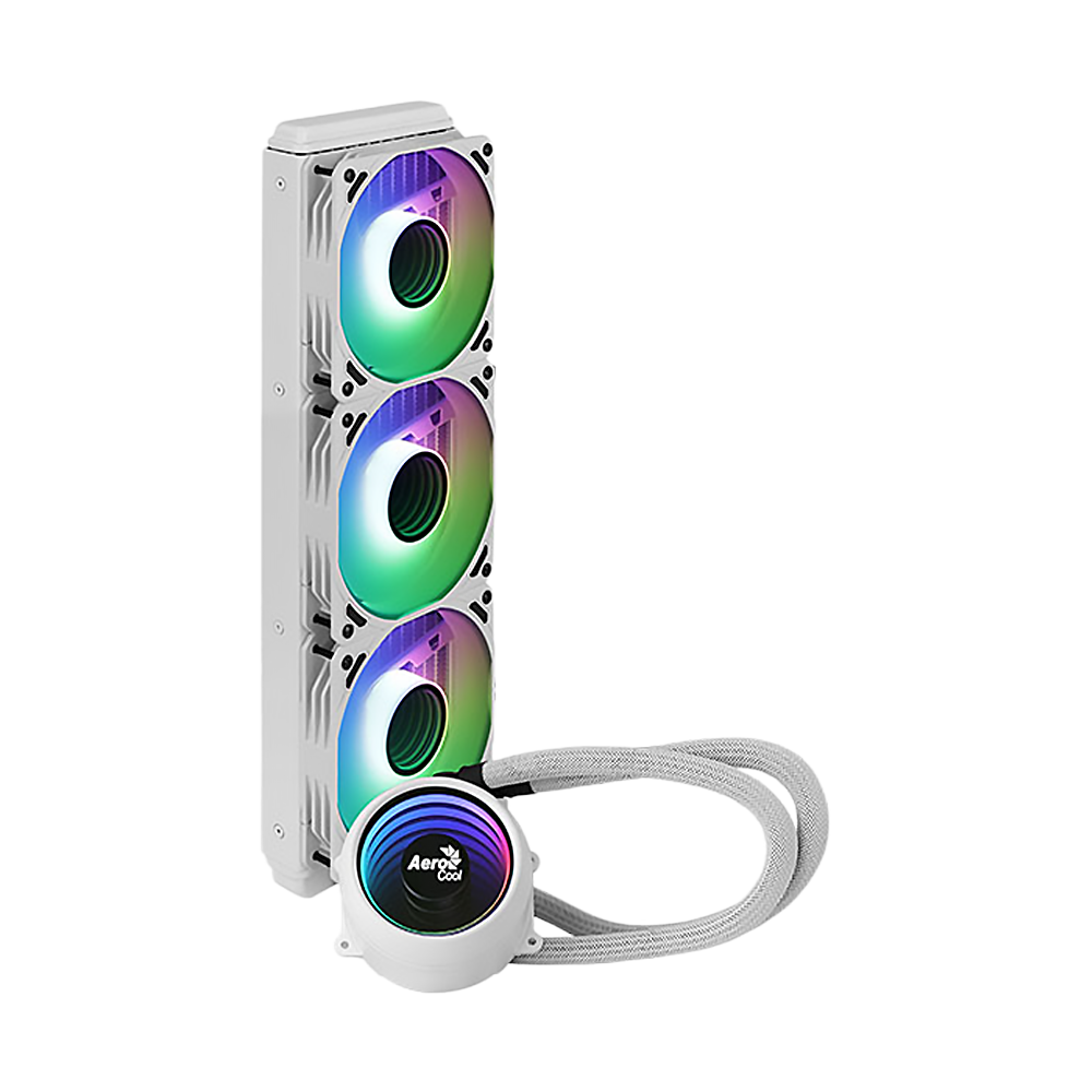 Aerocool Mirage L360 360MM ARGB Liquid Cooler - White