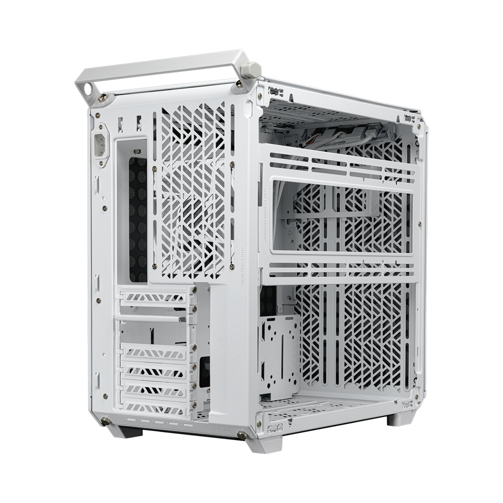 COOLER MASTER Qube 500 Flatpack EATX Case - White