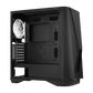 Aerocool Visor-G-BK-V1 / ARGB Fan x 2-Glass Edition-Black