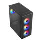 AEROCOOL DESIGNER V2 RGB Fan x 4 Mid Tower Case - Black