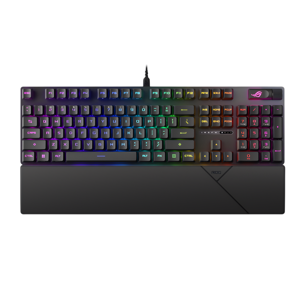 ASUS ROG STRIX SCOPE II RX Optical Mechanical Gaming Keyboard Arabic - Black