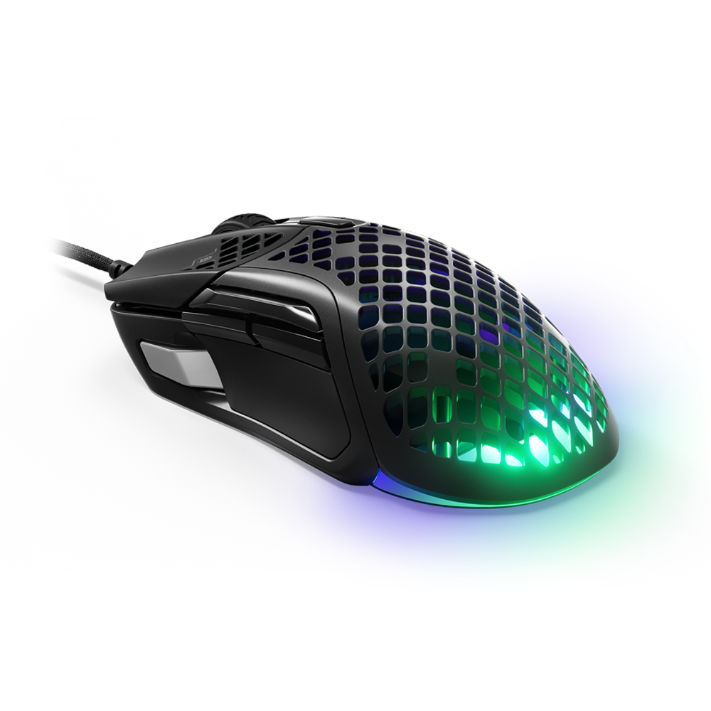 STEELSERIES AEROX 5 RGB Wired Gaming Mouse - Black