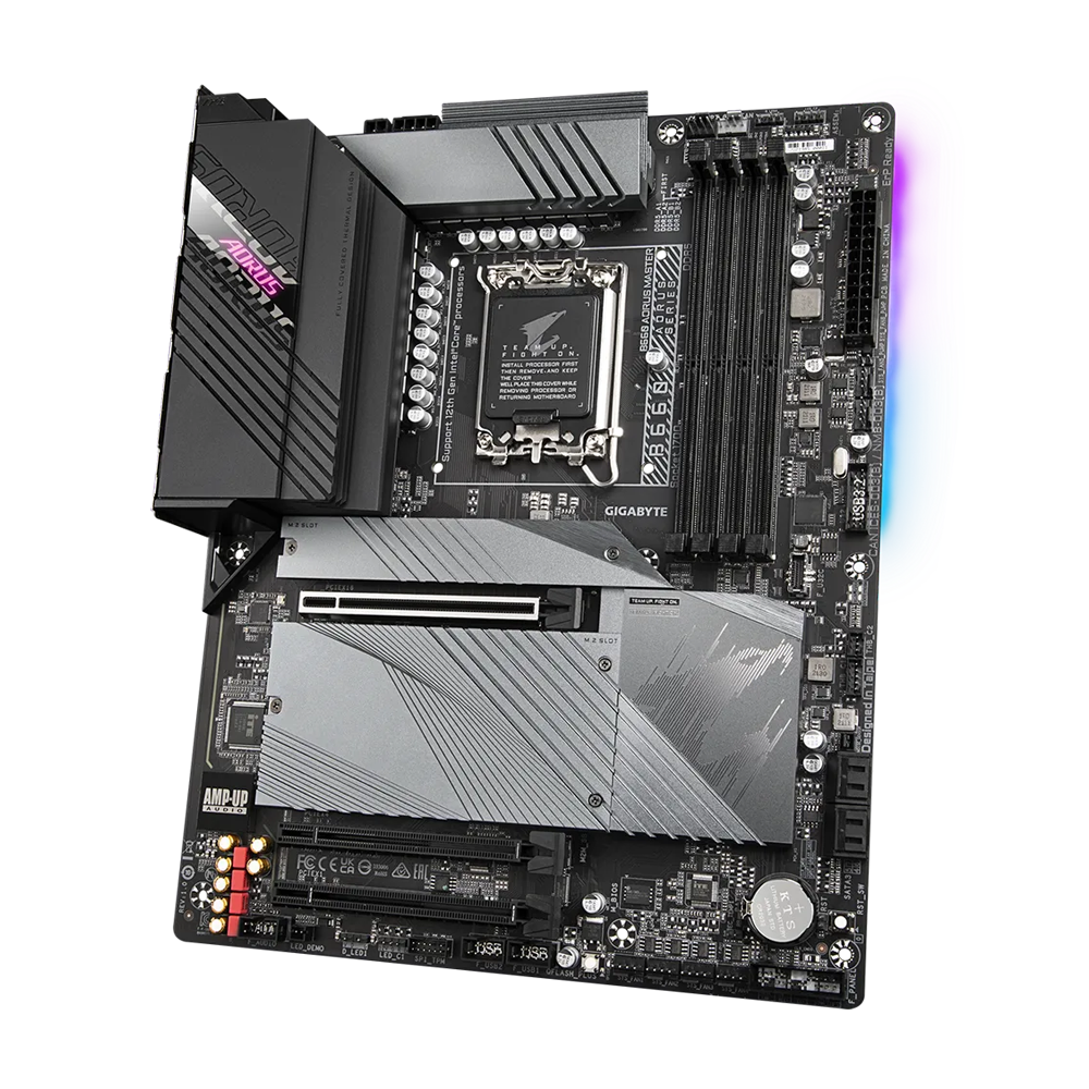 GIGABYTE B660 AORUS MASTER DDR5 (rev. 1.x) ATX Motherboard - Black
