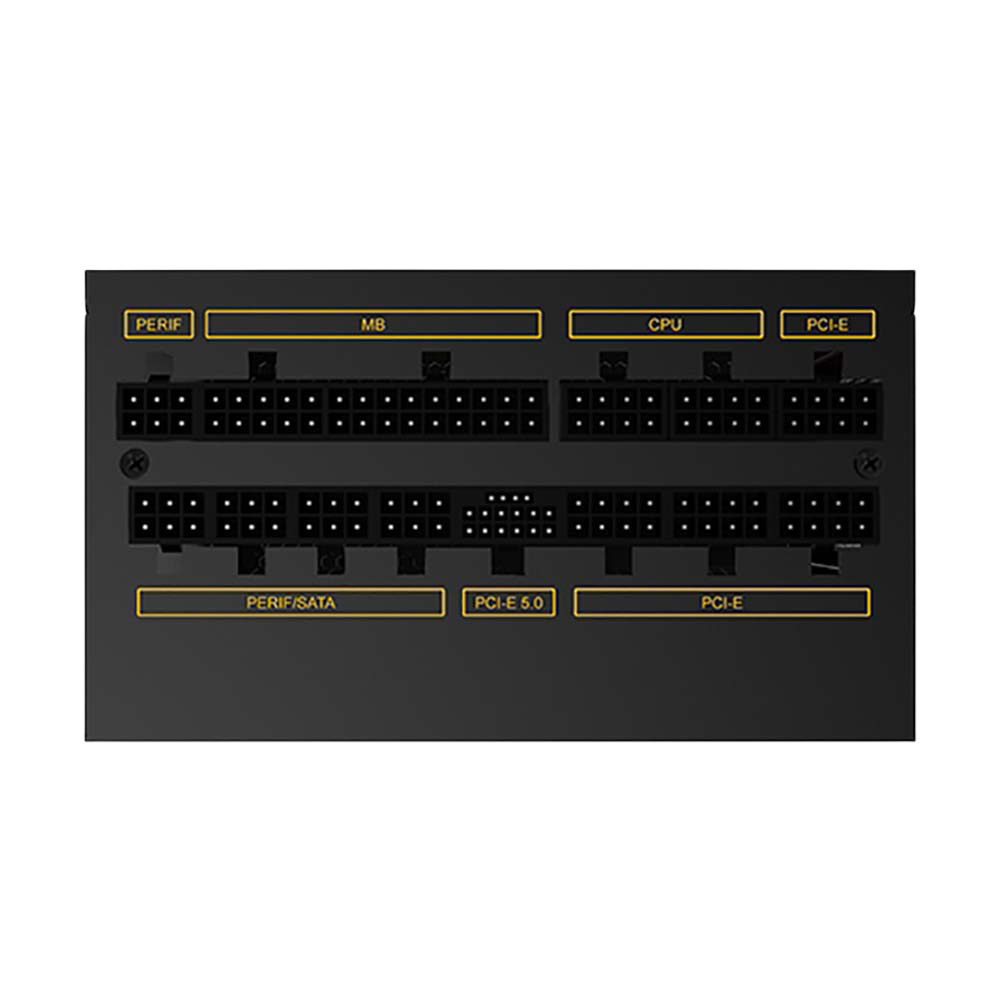XIGMATEK FURY 1100W 80 Plus Gold GEN 5.0 Full Modular Power Supply - Black