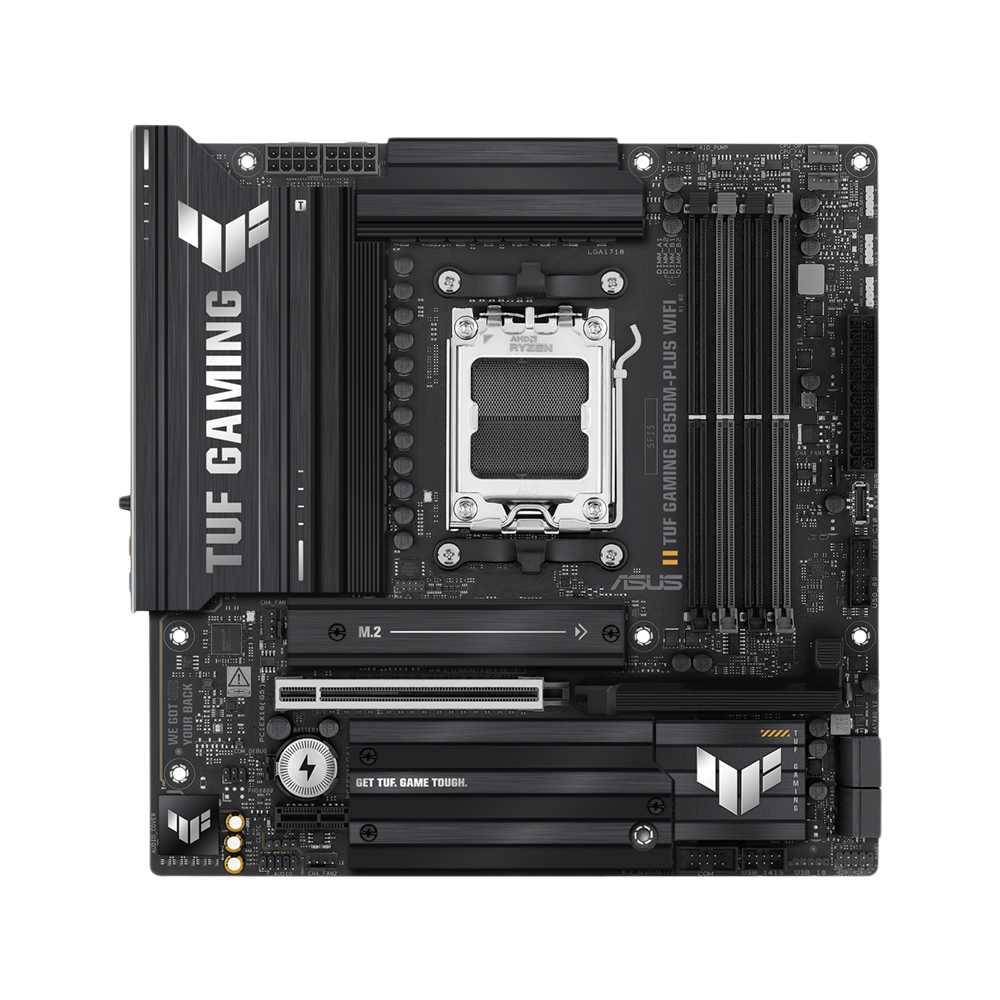 ASUS TUF GAMING B850M PLUS WIFI DDR5 Gaming Motherboard - Black