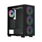 AEROCOOL B509A Flow v1 Mid Tower Case - Black