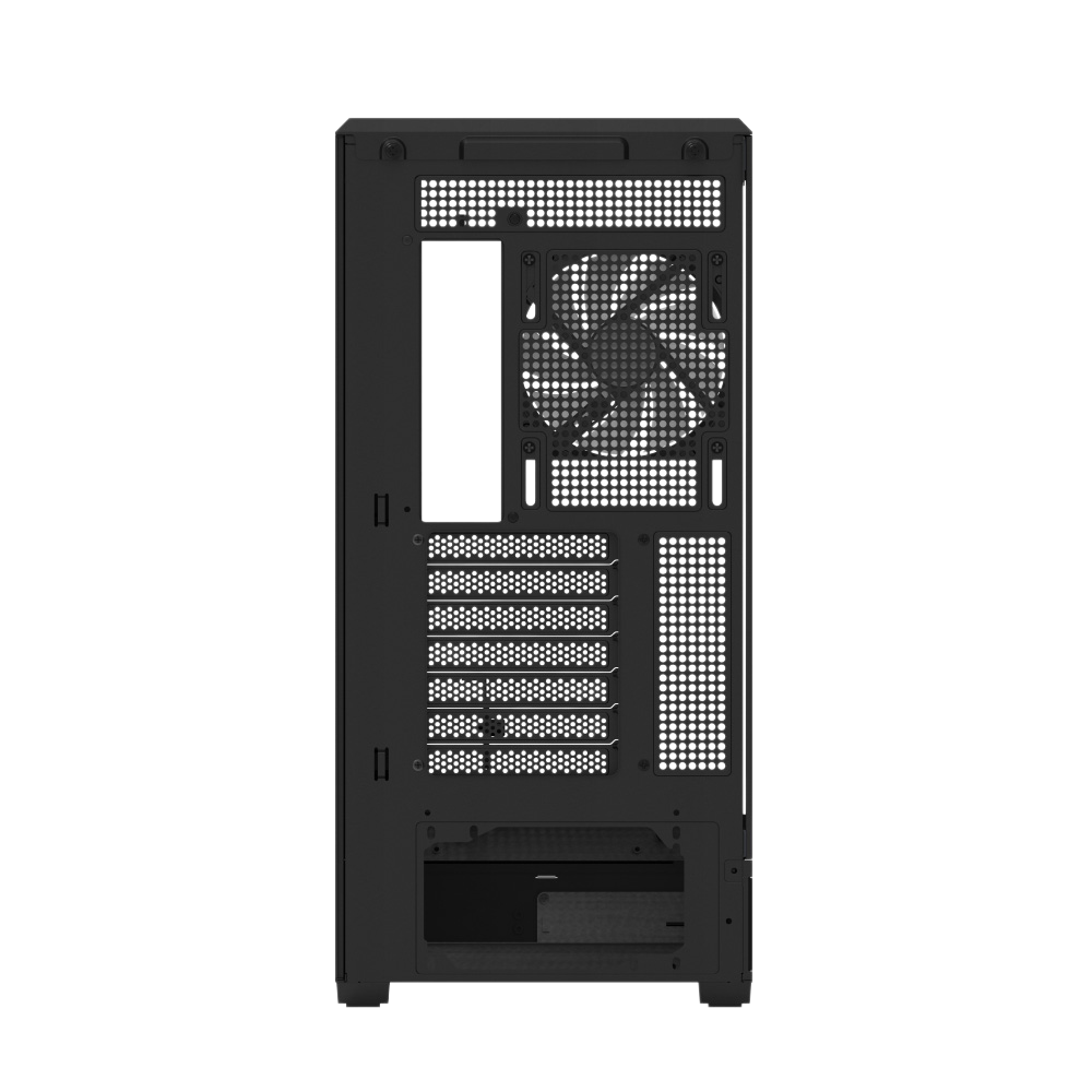 AEROCOOL P500B Digi v1 Mid Tower Case - Black