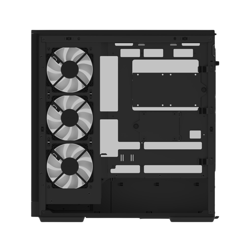 AEROCOOL P500A v1 Mid Tower Case - Black