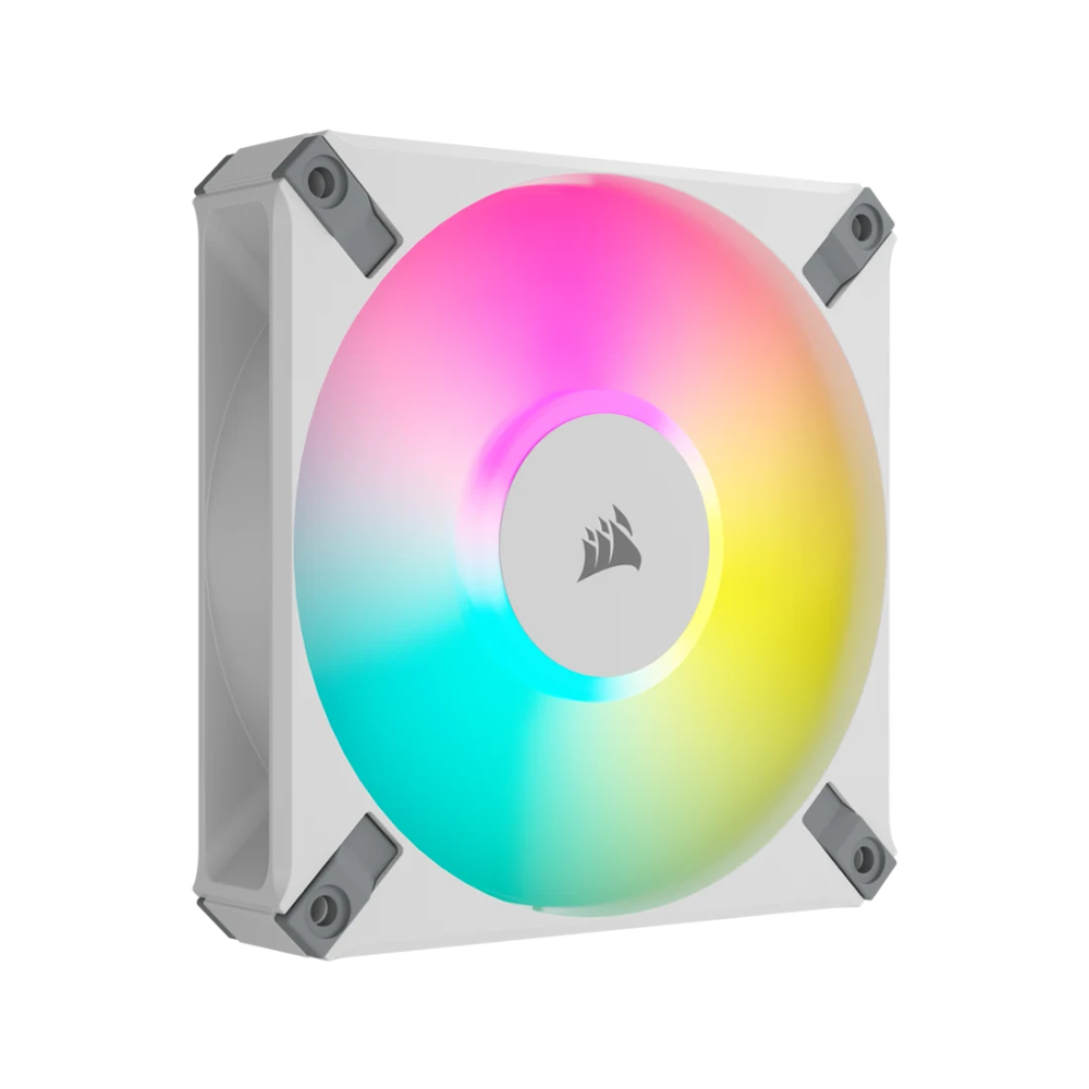 CORSAIR iCUE AF120 RGB ELITE 120mm PWM Case Fan - White