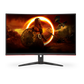 AOC C32G2ZE2 32 Inch 250Hz FHD HDMI 2.0 0.5ms Curved Gaming Monitor - Black